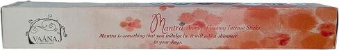 Shanti - Vaanaj Premium Incense Sticks, Essence of Purity, 20 Sticks, A Vibrant Tropical Breeze—Zesty, Fresh, and Sweet Notes, Aroma Therapy, Relaxation, Enhances Emotional Well-Being in Saudi Arabia