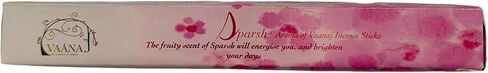 Shanti - Vaanaj Premium Incense Sticks, Essence of Purity, 20 Sticks, A Vibrant Tropical Breeze—Zesty, Fresh, and Sweet Notes, Aroma Therapy, Relaxation, Enhances Emotional Well-Being in Saudi Arabia