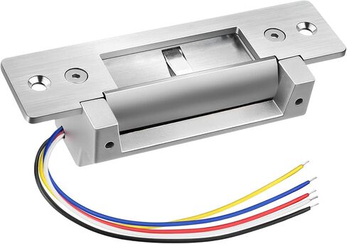 2025 Upgraded ANSI Standard Heavy Duty Electric Door Strike Lock for Door Access Control System, Cylindrical/Mechanical Locksets, Fail-Secure/Fail-Safe Adjustable, (Input Voltage 12VDC), Silvery in Kuwait