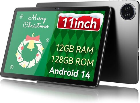 2025 Android 14 Tablet 11 inch Gaming Tablets MediaTek Helio G99 Octa-Core FHD 1920 * 1200 Display Android Tablet 16GB RAM+256GB Storage,Widevine L1 Support,WiFi 6,7500mAh Standby for 30 Days in Saudi Arabia