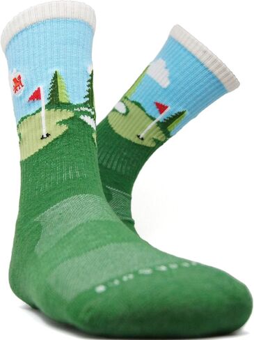 Fiber & Ore Golf Socks for Men: Anti-Odor Merino Wool & Copper Socks, Soft/Breathable Mens Socks: Hiking, Running, Golf Gifts in Saudi Arabia