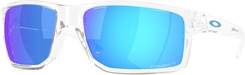 مجموعة النظارات الشمسية Oakley OO9470: OO 9470 GIBSTON XL 947005 شفاف/Prizm Sapphire مستقطب من البولي كربونات ومقود سيليكون عالمي مضاد للانزلاق in Kuwait