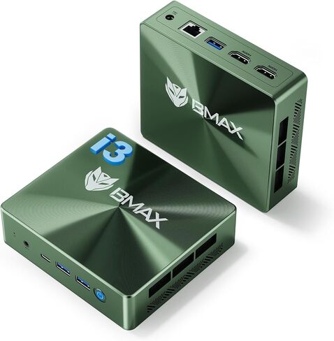 كمبيوتر صغير Bmax B4 Plus Intel N100 16G DDR4/512GB SSD WiFi5 4K/60 هرتز شاشة ثلاثية BT4.2 Type-C/HDMI كمبيوتر مصغر in Kuwait