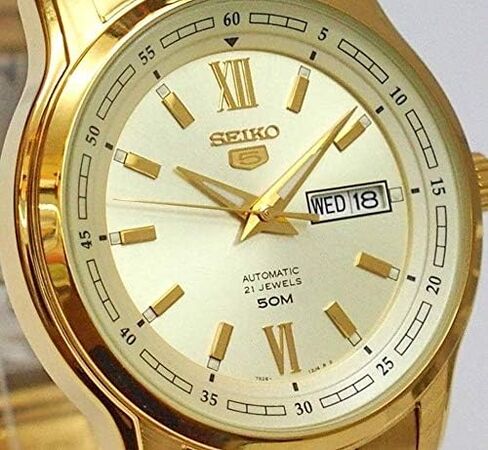 SEIKO 5 Automatic Champagne Dial Men's Watch SNKP20K1S in Saudi Arabia