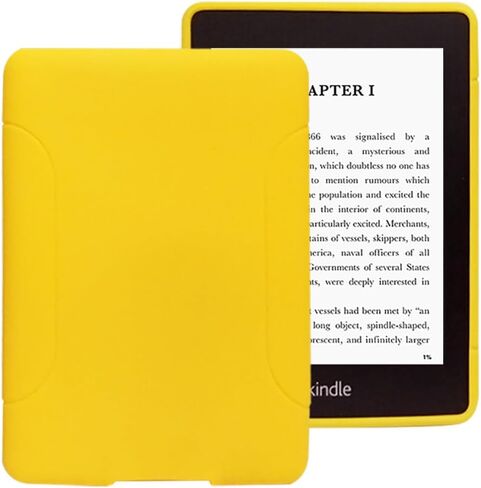 Case for All-New Kindle Paperwhite (12th Generation, 2024 Release) - Slim Fit TPU Gel Protective Cover Case for All-New Kindle Paperwhite E-Reader 7" (Pink) in Kuwait