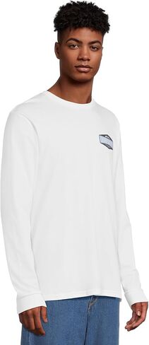 Quiksilver Mens Three Piece Long Sleeve Screen Tee in Kuwait