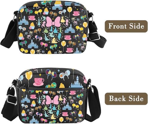 MBMSO Princess Crossbody Bag Princess Character Gifts for Princess Group Fans Fairy Tales Princess Merch Princess Party Purse in Saudi Arabia