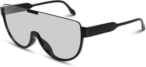 نظارة شمسية GUVIVI كبيرة الحجم Aviator للنساء والرجال، 2025 70s Aviator Retro Sun Glasses in Kuwait