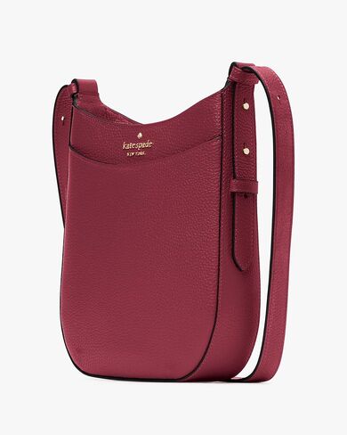 kate spade new york womens Leila Pebbled Leather North South Crossbody in Kuwait