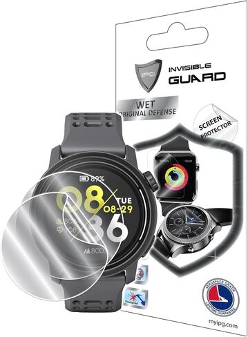 IPG for COROS VERTIX 2 Adventure GPS Watch Hydrogel Screen Protector (2 Units) Invisible HD Clear Film Anti Scratch Guard-Smooth/Self-Healing/Bubble for VERTIX 2 in Kuwait