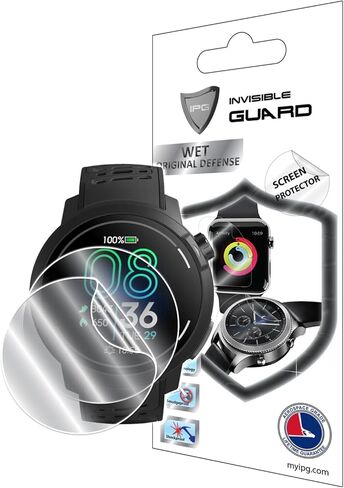 IPG for COROS VERTIX 2 Adventure GPS Watch Hydrogel Screen Protector (2 Units) Invisible HD Clear Film Anti Scratch Guard-Smooth/Self-Healing/Bubble for VERTIX 2 in Kuwait