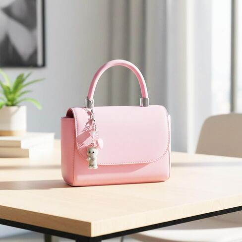 Bruislard القط المفاتيح الهاتف المحفظة سحر لطيف رمادي أفخم Kawaii حقيبة الملحقات لحقيبة الظهر قلادة الديكور، حوالي 4 بوصات in Kuwait