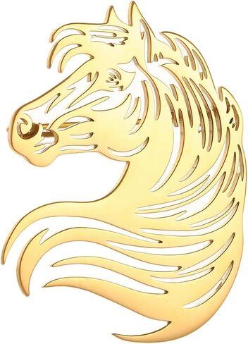 Large-sized Gold Color Phoenix Bird Brooch Wolf and Lion Brooch and Pin in Kuwait