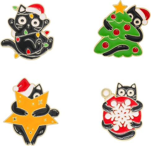 Vancy Utopia Santa Claus Christmas Shape Brooch Pins for Women Gift in Saudi Arabia