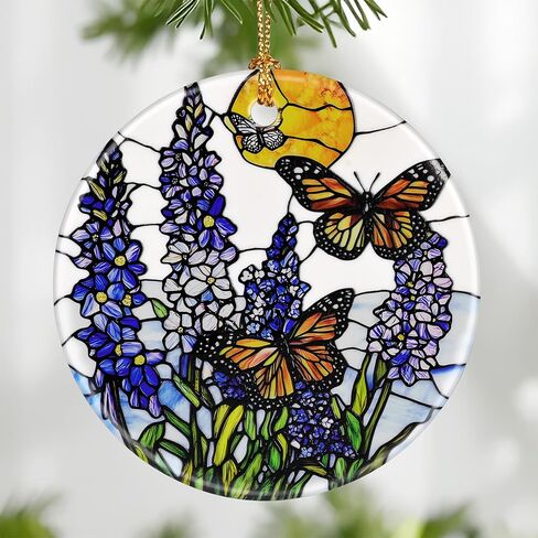 Heart Ornament, Christmas Ornament – Christmas Tree Decor, Holiday Decoration, Stocking Stuffer, Festive Gift Idea, Perfect Love Gift for Couple, Girlfriend, Friends, and Family in Saudi Arabia