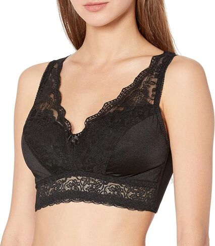 Rhonda Shear Womens Pin Up Girl Lace Leisure Bra in Saudi Arabia