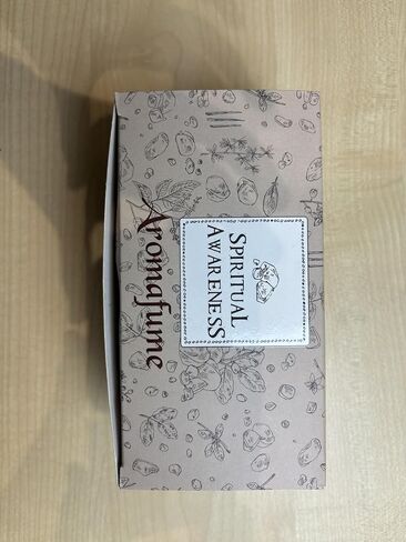 مجموعة هدايا البخور للوعي الروحي من Aromafume | 12 طوبة وزهرة الحياة - الموقد الغريب | 3 قطع لكل منها - اللبان والكوبال والمزيد | مثالية للتطهير الروحي in Saudi Arabia