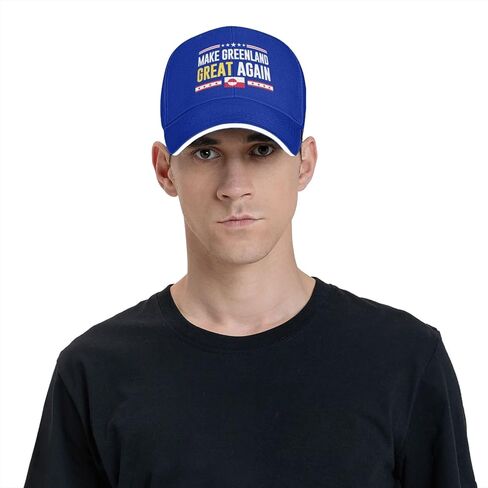 قبعة Cutehat Make Greenland Great Again Hat قبعة علم Greenland قبعة للرجال والنساء باللون الأسود in Kuwait