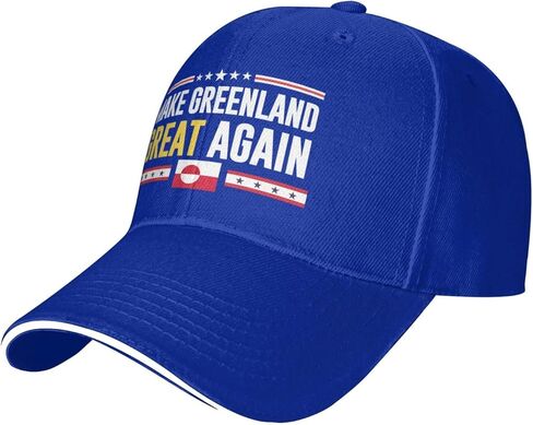 قبعة Cutehat Make Greenland Great Again Hat قبعة علم Greenland قبعة للرجال والنساء باللون الأسود in Kuwait