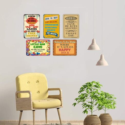 Sweet Juicy Strawberries Pick Your Own - Tin Sign Vintage Metal Funny Wall Art Decorations for Kitchen Home Fruit Market Farm Restaurants Dessert Shop Farmhouses(8"x12") in Saudi Arabia