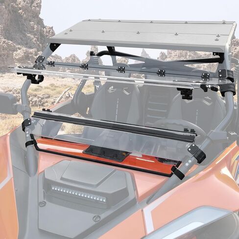 1/4 الزجاج الأمامي لـ Zforce 950 ، نافذة نصف متينة للخدش مقاومة للكمبيوتر الشخصي لعام 2022-2024 CFMOTO ZFORCE 950 H.O/ 950 H.O.E.X./ 2020-2022 ZFORCE 950 Sports Accessories in Kuwait