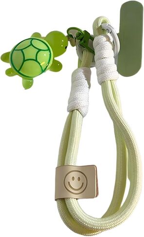 Turtle Keychain Wristlet Durable Cute Car Keychain Purse Bag Charms Phone Accessories Gifts for Women in Saudi Arabia