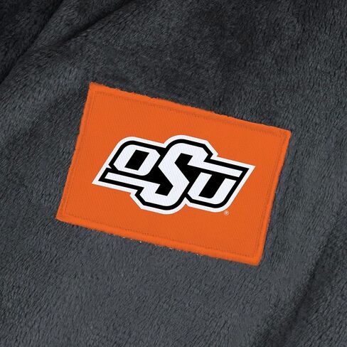 NCAA Oklahoma State Cowboys, Silk Touch Bathrobe, L/XL, Snipe Black in Saudi Arabia