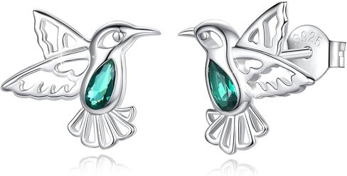 Vito 925 Sterling Silver Animal Earrings for Women, Highland Cow Stud Earrings Axolotl Earrings Owl Jewelry Gift for Mom in Saudi Arabia