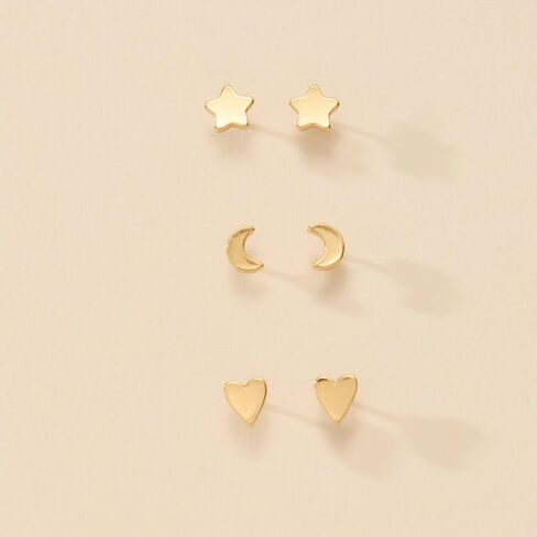 Celestial Stud Earring Set in Saudi Arabia