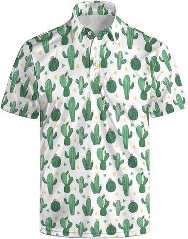 Firiseroh Men's Polo Shirts Golf Shirts for Men Quick-Dry Moisture Wicking Polo Shirt Short Sleeve Polo Shirts in Saudi Arabia