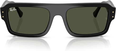 Ray-Ban Unisex Rb4454f Lukas Low Bridge Fit Rectangular Sunglasses in Saudi Arabia