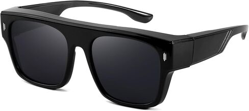 Chicid Fit Over Sunglasses for Women Men Oversized Polarized Square Over Glasses with UV Protection in Kuwait