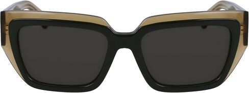 FERRAGAMO Sunglasses SF 2002 S 327 Transparent Khaki/Green, 55/18/140 in Saudi Arabia