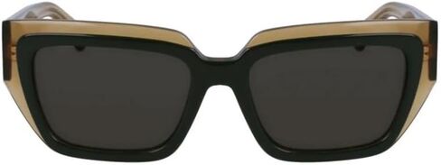 FERRAGAMO Sunglasses SF 2002 S 327 Transparent Khaki/Green, 55/18/140 in Saudi Arabia