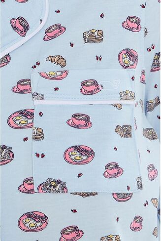 طقم نوم نسائي من قطن بيما بأكمام طويلة من Vineyard Vines in Saudi Arabia