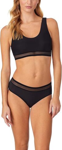 Le Mystère Womens Second Skin Scoop Neck Comfort Strap Bralette in Saudi Arabia