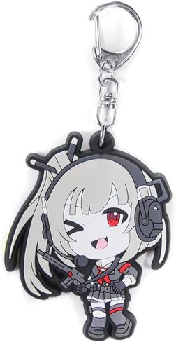 التكتيكية أنيمي فتاة Waifu Kawaii PVC سحر المفاتيح in Kuwait