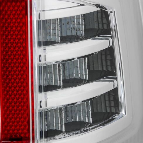 AKKON - Fits 1994-2004 Chevy S10 Pickup GMC Sonoma 96-00 Isuzu Hombre DRL LED Tube Black Tail Lights Pair Left+Right in Kuwait