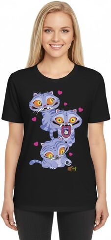 Kpop Demon Hunters Chibi Derpy Stack T-Shirt in Saudi Arabia