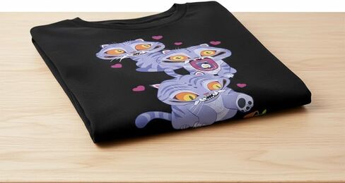 Kpop Demon Hunters Chibi Derpy Stack T-Shirt in Saudi Arabia