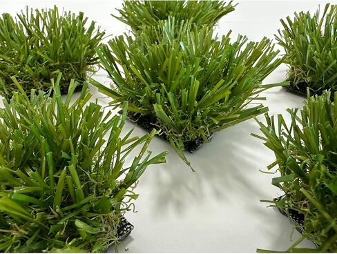 KuGuo Mini Plastic Artificial Weeds Tufts DIY Fake Grass Clusters for Home Decoration (Buffalo Grass, 12PCS) in Saudi Arabia