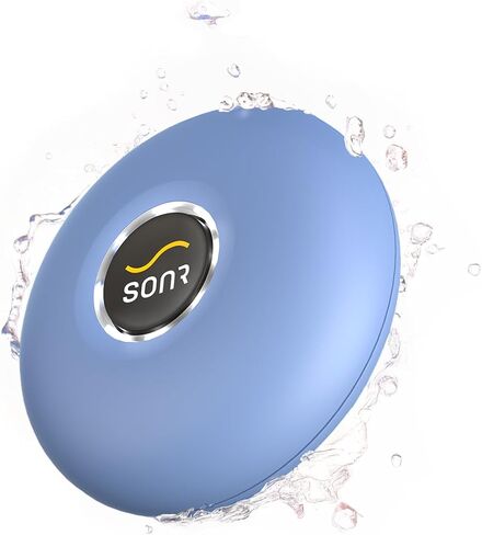 موسيقى SONR ، مشغل موسيقى مفتوحة تحت الماء للسباحين ، سماعات السباحة ، عظم العظم المضاد للماء MP3 ، سماعات السباحة تحت الماء مع Bluetooth (Azure Blue) in Kuwait