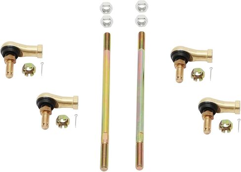 GLEDEWEN TIE ROD END KIT ، مفصل الكرة ، متوافق مع 2000-2017 Honda Rancher 350/400 / 420 | 03-17 هوندا رينكون 650/680 | 1989 1990 Honda Pilot 400 ، Driver Left & Passenger Side ، 2 مجموعات in Kuwait