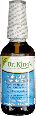 دكتور كينغ لتخفيف المبيضات متعددة السلالات، (المعروف سابقًا باسم AquaFlora High Potency 9)، 2 أونصة in Saudi Arabia