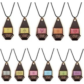 PHAMTHOMST Anime Digimon Adventure Necklace Tag & Crest Emblem Digivice Badge Pendant Necklace Digital Monster Evolution Collection Gift, As Pic, PTHOM-T03-US-TP1625 in Saudi Arabia