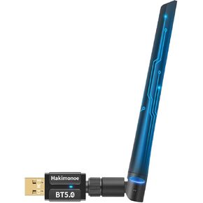 USB Bluetooth 5.4 Adapter for PC Laptop, Long Range 492FT Wireless Dongle Adaptor for Windows 11 10 8.1 7 Desktop, Plug and Play Bluetooth Mouse Keyboard Headphones Speaker Game Controller in Kuwait