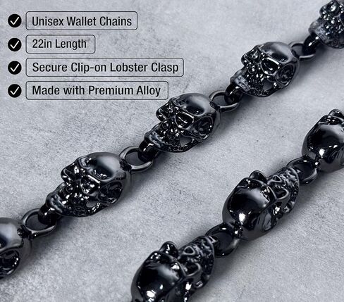 ICE STAR Men’s Hip-Hop Style Pant Chains – Stylish Jeans Chain with Large Hook for Streetwear Outfits in Saudi Arabia