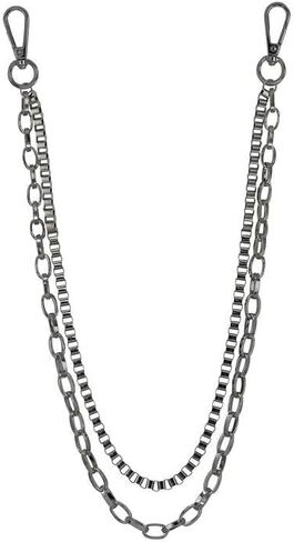ICE STAR Men’s Hip-Hop Style Pant Chains – Stylish Jeans Chain with Large Hook for Streetwear Outfits in Saudi Arabia