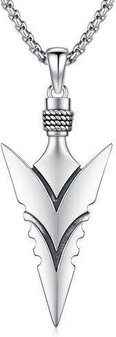 Viking Thor Hammer Necklace 925 Sterling Silver Norse Thor Hammer Pendant Nordic Mjolnir Rune Amulet Necklace Jewelry for Men with Jewelry Box in Saudi Arabia