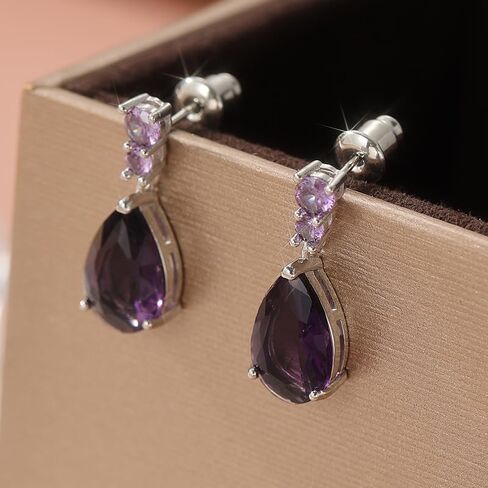 Fashionable and Elegant Synthetic Zirconia Pendant Earrings, Suitable for Women's Wedding and Banquet Jewelry, Is A Romantic Gift for Your Wife in Saudi Arabia